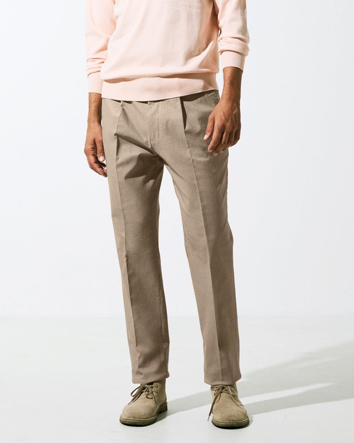 【ドゥクラッセ/DoCLASSE / MEN】の裏起毛ストレッチパンツ/ワンタック インテリア・キッズ・メンズ・レディースファッション・服の通販 founy(ファニー) https://founy.com/ ファッション Fashion メンズファッション Fashion for Men ボトムス Bottoms なめらか Smooth, Silky Texture ストレッチ Stretch, Stretchy Fabric タイツ Tights, Legwear メンズ Men's, Menswear エレガント 上品 Elegant |ID: prp329100003118487 ipo3291000000035213987