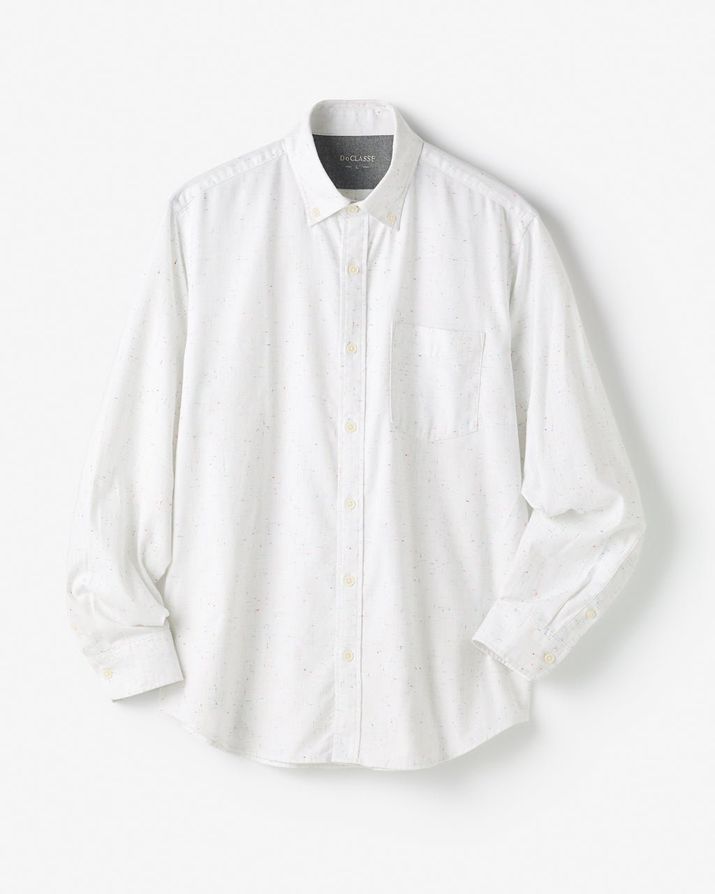 【ドゥクラッセ/DoCLASSE / MEN】の両面起毛フランネル長袖 インテリア・キッズ・メンズ・レディースファッション・服の通販 founy(ファニー) ファッション Fashion メンズファッション Fashion for Men なめらか Smooth, Silky Texture イエロー Yellow フィット Fit, Slim Fit メンズ Men's, Menswear ヨーク Yoke, Yoke Design 長袖 Long Sleeve, Full Sleeve ホワイト・パターン|ID: prp329100003118508 ipo3291000000033771914