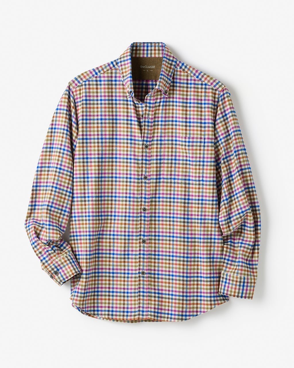 【ドゥクラッセ/DoCLASSE / MEN】の両面起毛フランネル長袖 インテリア・キッズ・メンズ・レディースファッション・服の通販 founy(ファニー) ファッション Fashion メンズファッション Fashion for Men なめらか Smooth, Silky Texture イエロー Yellow フィット Fit, Slim Fit メンズ Men's, Menswear ヨーク Yoke, Yoke Design 長袖 Long Sleeve, Full Sleeve ピンクマルチ|ID: prp329100003118508 ipo3291000000033771920