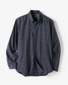 【ドゥクラッセ/DoCLASSE / MEN】の両面起毛フランネル長袖 人気、トレンドファッション・服の通販 founy(ファニー) ファッション Fashion メンズファッション Fashion for Men なめらか Smooth, Silky Texture イエロー Yellow フィット Fit, Slim Fit メンズ Men's, Menswear ヨーク Yoke, Yoke Design 長袖 Long Sleeve, Full Sleeve thumbnail ネイビー千鳥2|ID: prp329100003118508 ipo3291000000033771923