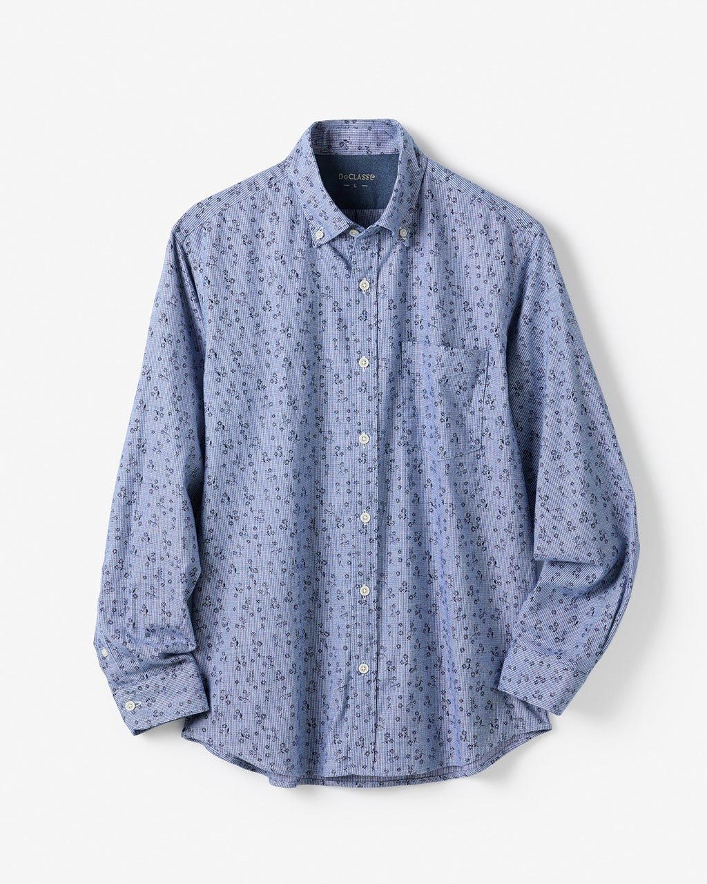 【ドゥクラッセ/DoCLASSE / MEN】の両面起毛フランネル長袖 インテリア・キッズ・メンズ・レディースファッション・服の通販 founy(ファニー) ファッション Fashion メンズファッション Fashion for Men なめらか Smooth, Silky Texture イエロー Yellow フィット Fit, Slim Fit メンズ Men's, Menswear ヨーク Yoke, Yoke Design 長袖 Long Sleeve, Full Sleeve ブルー・パターン|ID: prp329100003118508 ipo3291000000034411458