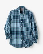 【ドゥクラッセ/DoCLASSE / MEN】の両面起毛フランネル長袖 ブルーチェック|ID: prp329100003118508 ipo3291000000036008568