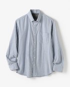 【ドゥクラッセ/DoCLASSE / MEN】の両面起毛フランネル長袖 サックスストライプ2|ID: prp329100003118508 ipo3291000000036008579