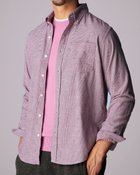 【ドゥクラッセ/DoCLASSE / MEN】の両面起毛フランネル長袖 ワイン千鳥|ID: prp329100003118508 ipo3291000000036008604