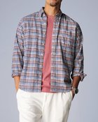 【ドゥクラッセ/DoCLASSE / MEN】の両面起毛フランネル長袖 ワインマルチ|ID: prp329100003118508 ipo3291000000036008606