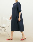 【ドゥクラッセ/DoCLASSE】のオクタダブルクロス・タック袖ワンピース 人気、トレンドファッション・服の通販 founy(ファニー) ファッション Fashion レディースファッション WOMEN ワンピース Dress thumbnail ネイビー|ID: prp329100003172092 ipo3291000000028265759