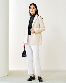 【ドゥクラッセ/DoCLASSE】 マトラッセクロス・テーラードジャケット人気、トレンドファッション・服の通販 founy(ファニー) ファッション Fashion レディースファッション Ladies' Fashion Online アウター Coat Outerwear ジャケット Jackets テーラードジャケット Tailored Jackets ジャケット Jacket ベスト Vest |ID:prp329100003172100