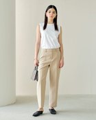【ドゥクラッセ/DoCLASSE】のマトラッセクロス・シガレットパンツ ベージュ|ID: prp329100003172101 ipo3291000000032637007