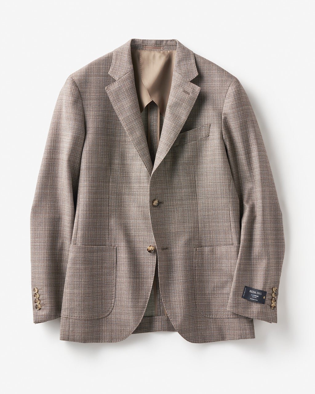 【ドゥクラッセ/DoCLASSE / MEN】のイタリーファブリックジャケット インテリア・キッズ・メンズ・レディースファッション・服の通販 founy(ファニー) 　ファッション　Fashion　メンズファッション　Fashion for Men　イタリア　Italy　ジャケット　Jacket, Outerwear　スマート　Smart, Elegant　ベスト　Vest, Waistcoat　メンズ　Men's, Menswear　春　Spring　無地　Plain, Solid Color　ベージュパターン|ID: prp329100003172126 ipo3291000000028259701