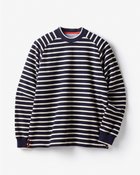 【ドゥクラッセ/DoCLASSE / MEN】のダブルフェイス・クルーネック長袖 人気、トレンドファッション・服の通販 founy(ファニー) ファッション Fashion メンズファッション MEN トップス・カットソー Tops/Tshirt/Men シャツ Shirts ポロシャツ Polo Shirts カットソー Cut And Sew スウェット Sweat ダブル Double パーカー Hoodie フェイス Face メンズ Mens 長袖 Long Sleeve thumbnail オフXネイビー|ID: prp329100003172160 ipo3291000000028259570