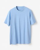 【ドゥクラッセ/DoCLASSE / MEN】の半袖クルーネック・ドゥクラッセT 杢サックス|ID: prp329100003172163 ipo3291000000031038857