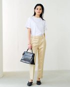 【ドゥクラッセ/DoCLASSE】のジャパンサテン・シガレットパンツ 人気、トレンドファッション・服の通販 founy(ファニー) ファッション Fashion レディースファッション Fashion for Women パンツ Pants & Trousers thumbnail ベージュ|ID: prp329100003185751 ipo3291000000036037381