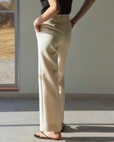【ドゥクラッセ/DoCLASSE】のマトラッセクロス・セミワイドパンツ 人気、トレンドファッション・服の通販 founy(ファニー) ファッション Fashion レディースファッション Ladies' Fashion Online パンツ Pants |ID:prp329100003185758