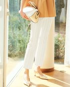 【ドゥクラッセ/DoCLASSE】のドライタッチ・脚長ストレート/63cm ホワイト・パターン|ID: prp329100003221150 ipo3291000000028260328