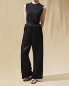 【ドゥクラッセ/DoCLASSE】のシルキーサテン・ワイドパンツ ブラック|ID: prp329100003221168 ipo3291000000032637084