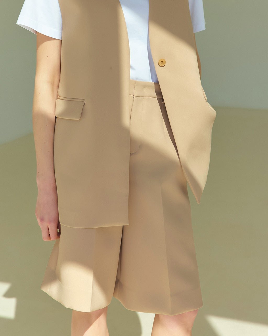 【ドゥクラッセ/DoCLASSE】のマトラッセクロス・ハーフパンツ インテリア・キッズ・メンズ・レディースファッション・服の通販 founy(ファニー) 　ファッション　Fashion　レディースファッション　Ladies' Fashion Online　パンツ　Pants　ハーフ / ショートパンツ　Short Pants　エレガント 上品　Elegant　サテン　Satin　シンプル　Simple　ジャケット　Jacket　ストレッチ　Stretch　スポーティ　Sporty　ツイード　Tweed　ハーフ　Half　ベーシック　Basic　ベージュ|ID: prp329100003221169 ipo3291000000032637088