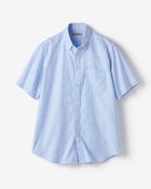 【ドゥクラッセ/DoCLASSE / MEN】のピュアファインオックスシャツ半袖 サックスパターン2|ID: prp329100003221184 ipo3291000000028260391