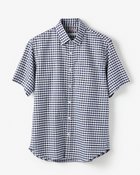 【ドゥクラッセ/DoCLASSE / MEN】のピュアファイン・先染めオックスシャツ 半袖 ディープマリン|ID: prp329100003221184 ipo3291000000032415065