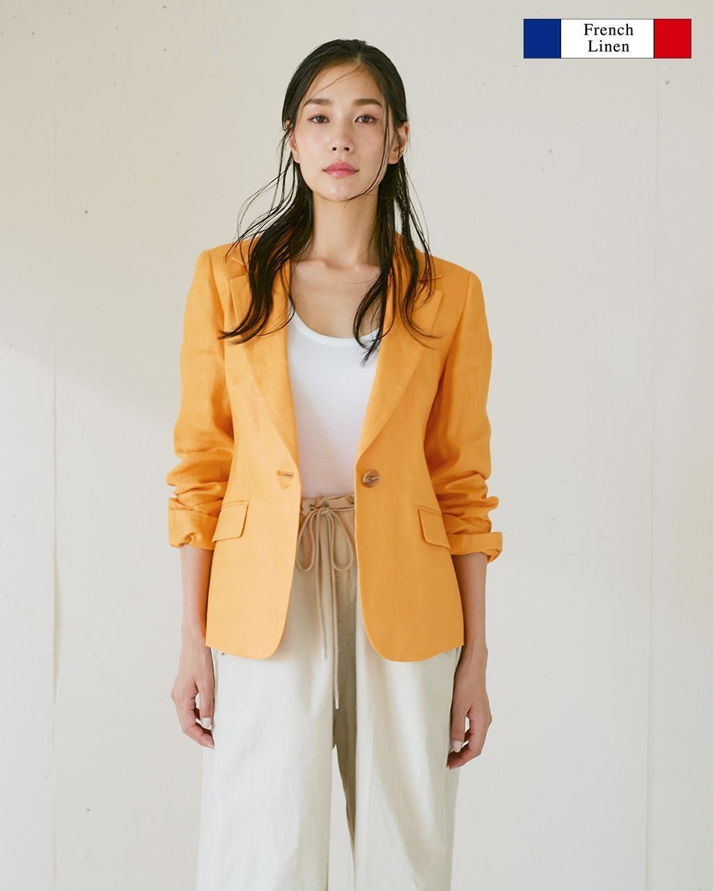 【ドゥクラッセ/DoCLASSE】のフレンチリネン・バスケット織りテーラードジャケット 人気、トレンドファッション・服の通販 founy(ファニー) 　ファッション　Fashion　レディースファッション　Fashion for Women　アウター　Coat / Outerwear Collection　レディースジャケット・軽アウター　Jackets　テーラードジャケット / 通勤・きれいめスタイル　Tailored Jackets & Blazers　コンパクト　Compact, Small Size　シェイプ　Shape, Slim Fit　ジャケット　Jacket, Outerwear　スタイリッシュ　Stylish, Fashionable　テーラード　Tailored, Tailored Fit　なめらか　Smooth, Silky Texture　人気　Popular, Best Seller　バスケット　Basket, Basket Bag　フランス　France, French　フレンチ　French, French Style　リネン　Linen, Linen Fabric　おすすめ　Recommended / Our Picks　夏　Summer　ビジネス 仕事 通勤　Business / Work / Commuting　 other-1|ID: prp329100003221193 ipo3291000000028261775