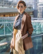 【ドゥクラッセ/DoCLASSE】のリネン混サテン・スマートジャケット 人気、トレンドファッション・服の通販 founy(ファニー) ファッション Fashion レディースファッション WOMEN アウター Coat Outerwear ジャケット Jackets サテン Satin シンプル Simple ジャケット Jacket スマート Smart フォルム Form ボックス Box リネン Linen 夏 Summer thumbnail モカ|ID: prp329100003221198 ipo3291000000028260459