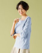 【ドゥクラッセ/DoCLASSE】のスクエアネック/7分袖・ドゥクラッセTシャツ 人気、トレンドファッション・服の通販 founy(ファニー) ファッション Fashion レディースファッション WOMEN トップス・カットソー Tops/Tshirt シャツ/ブラウス Shirts/Blouses ロング / Tシャツ T-Shirts カットソー Cut and Sewn インナー Inner カットソー Cut And Sew シンプル Simple ジャケット Jacket スクエア Square デニム Denim 定番 Standard なめらか Smooth パール Pearl ベーシック Basic 半袖 Short Sleeve おすすめ Recommend ビジネス 仕事 通勤 Business thumbnail ペールブルー|ID: prp329100003221204 ipo3291000000028260490