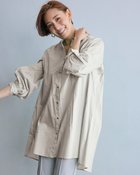 【ドゥクラッセ/DoCLASSE】のコットンローン・バンドカラーギャザーシャツ 人気、トレンドファッション・服の通販 founy(ファニー) ファッション Fashion レディースファッション WOMEN トップス・カットソー Tops/Tshirt シャツ/ブラウス Shirts/Blouses おすすめ Recommend エアリー Airy ギャザー Gather フェミニン Feminine フォルム Form フラット Flat フレア Flare ボトム Bottom ヨーク Yoke ワイド Wide thumbnail ライトグレー|ID: prp329100003221249 ipo3291000000028260147