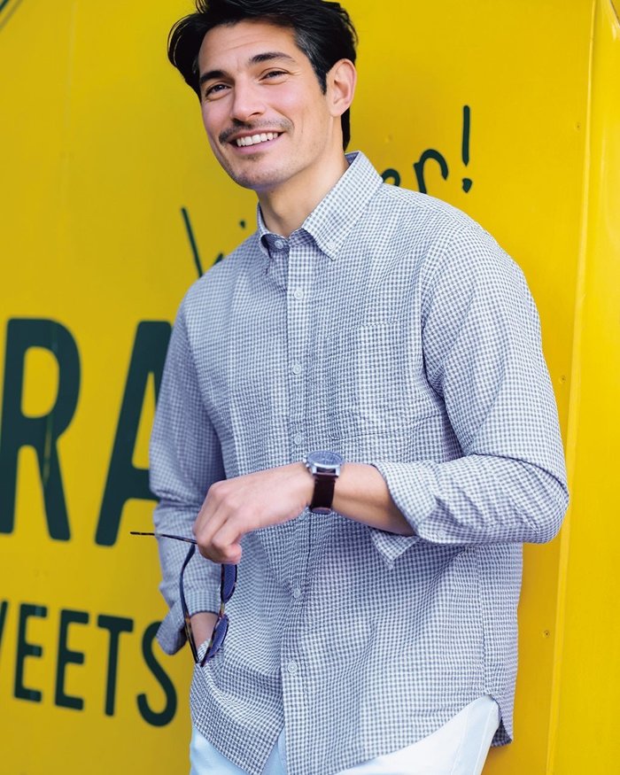 【ドゥクラッセ/DoCLASSE / MEN】のライトコットン先染めシアサッカー長袖 インテリア・キッズ・メンズ・レディースファッション・服の通販 founy(ファニー) https://founy.com/ ファッション Fashion メンズファッション Fashion for Men メンズ Men's, Menswear ループ Loop, Loop Knit 夏 Summer 抗菌 Antibacterial, Bacteria-Resistant 長袖 Long Sleeve, Full Sleeve |ID: prp329100003221273 ipo3291000000036036941