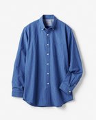 【ドゥクラッセ/DoCLASSE / MEN】のライトコットン先染めシアサッカー長袖 ライトネイビー|ID: prp329100003221273 ipo3291000000036036968