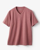 【ドゥクラッセ/DoCLASSE / MEN】の浅Vネック半袖・ドゥクラッセT 杢レッド|ID: prp329100003221294 ipo3291000000031055110