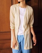【ドゥクラッセ/DoCLASSE】のイタリア糸・シアートッパーカーディガン 人気、トレンドファッション・服の通販 founy(ファニー) ファッション Fashion レディースファッション WOMEN トップス・カットソー Tops/Tshirt カーディガン Cardigans パーカ Sweats なめらか Smooth イタリア Italy カーディガン Cardigan シアー Sheer トッパー Topper ロング Long 春 Spring thumbnail ライトベージュ|ID: prp329100003221306 ipo3291000000032352746