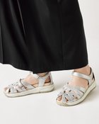 【フィットフィット/fitfit】のレザーアジャスタブルサンダルWoW10 シルバー|ID: prp329100003269393 ipo3291000000032101943
