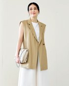 【ドゥクラッセ/DoCLASSE】のフレンチリネン・ストレッチジレ サンドベージュ|ID: prp329100003273757 ipo3291000000032636922