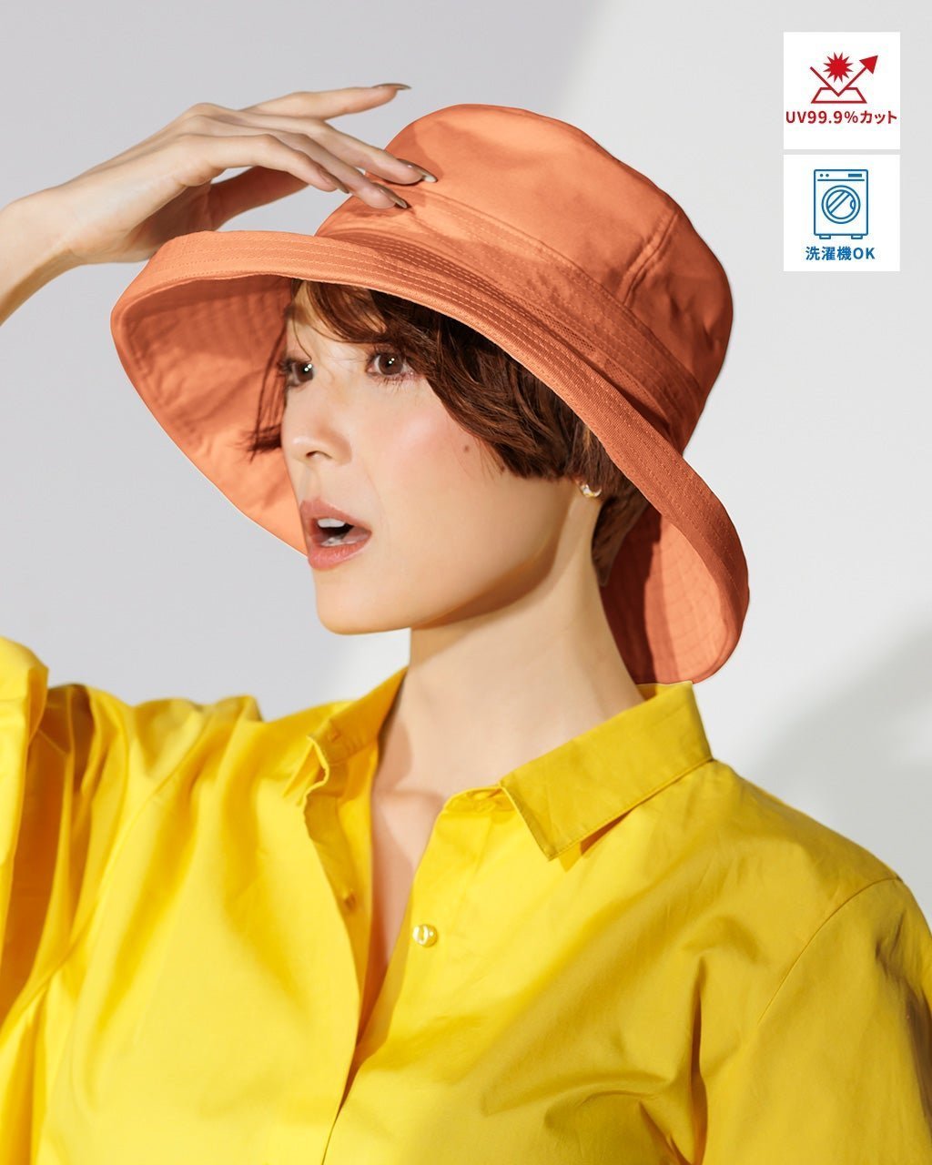 【ドゥクラッセ/DoCLASSE】の-10℃涼感フラットトップハット・KOKAGE 人気、トレンドファッション・服の通販 founy(ファニー) 　ファッション　Fashion　レディースファッション　Fashion for Women　レイングッズ・傘・晴雨兼用傘　Umbrellas & Rain Gear　クラウン　Crown, Royal Motif　吸水　Absorbent, Quick-Dry　抗菌　Antibacterial, Bacteria-Resistant　スリット　Slit, Slit Detail　ファブリック　Fabric, Textile　フラット　Flat, Flat Shoes　日傘　Parasol, UV Umbrella　メッシュ　Mesh, Net Fabric　リネン　Linen, Linen Fabric　 other-1|ID: prp329100003283867 ipo3291000000032466917