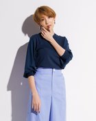 【ドゥクラッセ/DoCLASSE】のシアースリーブ・柄編みデザインニット 人気、トレンドファッション・服の通販 founy(ファニー) ファッション Fashion レディースファッション Fashion for Women トップス・カットソー Cut & Sew Tops ニット Knit Tops & Sweaters サマー Summer, Summer Style シフォン Chiffon, Lightweight Fabric ミックス Mix, Mixed Style thumbnail ネイビー|ID: prp329100003283880 ipo3291000000033023645