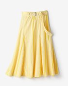 【ドゥクラッセ/DoCLASSE】のランダムストライプ・フレアスカート/ベルト付 人気、トレンドファッション・服の通販 founy(ファニー) ファッション Fashion レディースファッション WOMEN スカート Skirt Aライン/フレアスカート Flared A-Line Skirts ベルト Belts ストライプ Stripe フレア Flare メタル Metal ランダム Random thumbnail イエローストライプ|ID: prp329100003292753 ipo3291000000022025927