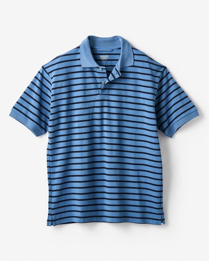 【ドゥクラッセ/DoCLASSE / MEN】の鹿の子ポロシャツ・ボーダー インテリア・キッズ・メンズ・レディースファッション・服の通販 founy(ファニー) https://founy.com/ ファッション Fashion メンズファッション MEN トップス・カットソー Tops/Tshirt/Men シャツ Shirts ポロシャツ Polo Shirts なめらか Smooth インナー Inner ゴルフ Golf ビジネス 仕事 通勤 Business プリント Print ボーダー Border ポロシャツ Polo Shirt メンズ Mens エレガント 上品 Elegant 夏 Summer 鹿の子 Pique |ID: prp329100003296797 ipo3291000000032210027