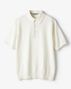 【ドゥクラッセ/DoCLASSE / MEN】のサマーニットポロ オフホワイト|ID: prp329100003296804 ipo3291000000033396132