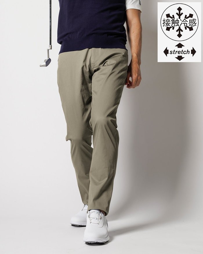 【ドゥクラッセ/DoCLASSE / MEN】のアイスピケ・ゴルフパンツ インテリア・キッズ・メンズ・レディースファッション・服の通販 founy(ファニー) https://founy.com/ ファッション Fashion メンズファッション Fashion for Men ボトムス Bottoms キャラクター Character, Licensed Characters ゴルフ Golf シルク Silk, 100% Silk ジップ Zip, Zipper ストレッチ Stretch, Stretchy Fabric フロント Front, Front Design ポケット Pocket, Pocket Detail メンズ Men's, Menswear |ID: prp329100003296809 ipo3291000000033630923
