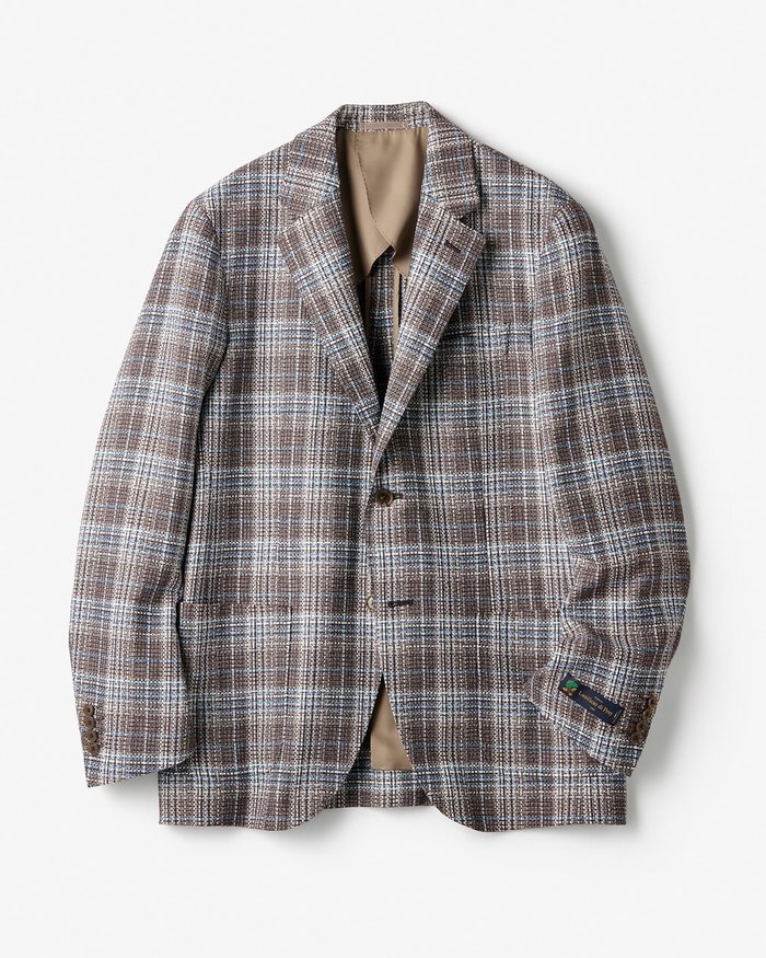 【ドゥクラッセ/DoCLASSE / MEN】のLanificio di Pray(ディプレイ)ウール綿ジャケット インテリア・キッズ・メンズ・レディースファッション・服の通販 founy(ファニー) https://founy.com/ ファッション Fashion メンズファッション Fashion for Men イタリア Italy ジャケット Jacket, Outerwear ベスト Vest, Waistcoat メンズ Men's, Menswear ワーク Workwear, Utility Style 夏 Summer 定番 Standard, Basic Item |ID: prp329100003296825 ipo3291000000036008883