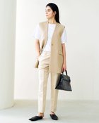 【ドゥクラッセ/DoCLASSE】のマトラッセクロス・ノーカラージレ ベージュ|ID: prp329100003296839 ipo3291000000032636954