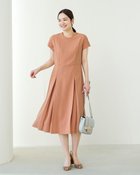 【ドゥクラッセ/DoCLASSE】のアセテートマットサテン・フレンチワンピース 人気、トレンドファッション・服の通販 founy(ファニー) ファッション Fashion レディースファッション Fashion for Women ワンピース Dresses とろみ Fluid, Flowy Fabric なめらか Smooth, Silky Texture カッティング Cutting Detail サテン Satin, Glossy Fabric シルク Silk, 100% Silk シンプル Simple, Minimal スマート Smart, Elegant スリーブ Sleeve, Long Sleeve / Short Sleeve セットアップ Set-Up, Coordinated Outfit フィット Fit, Slim Fit フレア Flare, Flared フレンチ French, French Style エレガント 上品 Elegant 夏 Summer 春 Spring S/S・春夏 SS, Spring/Summer, Warm Season thumbnail ピンクベージュ|ID: prp329100003316306 ipo3291000000036037021