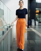 【ドゥクラッセ/DoCLASSE】の極リネン・ワイドパンツ 人気、トレンドファッション・服の通販 founy(ファニー) ファッション Fashion レディースファッション WOMEN パンツ Pants センター Center フランス France フレンチ French ポケット Pocket リネン Linen ワイド Wide 夏 Summer エレガント 上品 Elegant ギフト プレゼント Gift Present thumbnail アプリコット|ID: prp329100003316315 ipo3291000000028261049