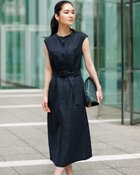 【ドゥクラッセ/DoCLASSE】の極リネン・バンドカラーワンピース 人気、トレンドファッション・服の通販 founy(ファニー) ファッション Fashion レディースファッション Fashion for Women ワンピース Dresses ジャケット Jacket, Outerwear スマート Smart, Elegant スリーブ Sleeve, Long Sleeve / Short Sleeve セットアップ Set-Up, Coordinated Outfit フランス France, French フレンチ French, French Style モダン Modern, Contemporary リネン Linen, Linen Fabric おすすめ Recommended / Our Picks エレガント 上品 Elegant ギフト プレゼント Gift / Present thumbnail ミッドナイトブルー|ID: prp329100003316317 ipo3291000000033564532