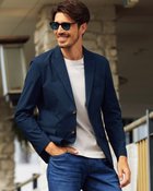 【ドゥクラッセ/DoCLASSE / MEN】のプラスクールジャケット ネイビーパターン|ID: prp329100003318763 ipo3291000000036274285