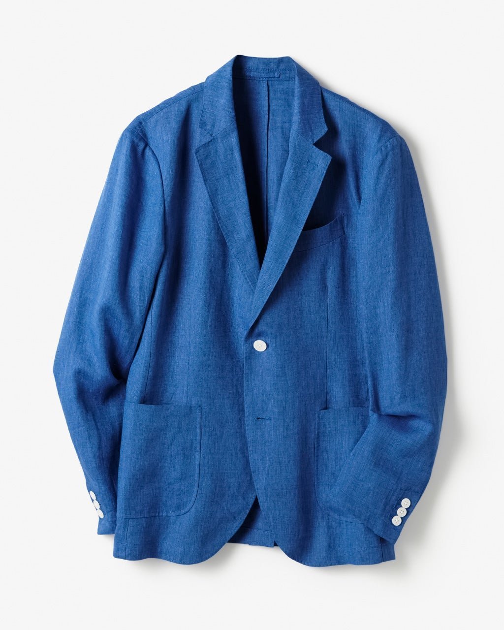 【ドゥクラッセ/DoCLASSE / MEN】のリネンシャンブレージャケット インテリア・キッズ・メンズ・レディースファッション・服の通販 founy(ファニー) 　ファッション　Fashion　メンズファッション　Fashion for Men　ジャケット　Jacket, Outerwear　フレンチ　French, French Style　ベスト　Vest, Waistcoat　メンズ　Men's, Menswear　リネン　Linen, Linen Fabric　インディゴ|ID: prp329100003345705 ipo3291000000028261107