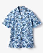 【ドゥクラッセ/DoCLASSE / MEN】のハワイアンシアサッカーシャツ・半袖 ブルー・パターン|ID: prp329100003359434 ipo3291000000028261383