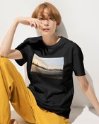 【ドゥクラッセ/DoCLASSE】のフォトプリント・カジュアルTシャツ ブラック|ID: prp329100003359496 ipo3291000000028261308