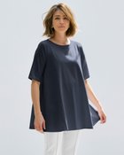 【ドゥクラッセ/DoCLASSE】のフレアAライン/5分袖・ドゥクラッセTシャツファイン ミッドナイトブルー|ID: prp329100003359527 ipo3291000000028261125