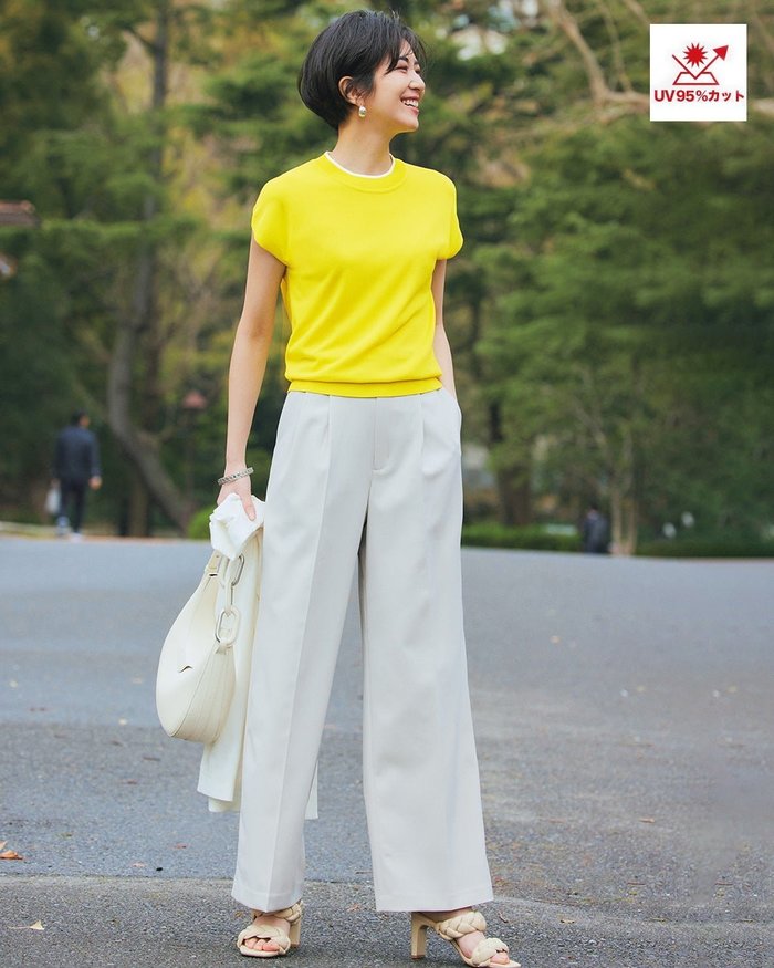 【ドゥクラッセ/DoCLASSE】のUVニット・フレンチ袖プルオーバー インテリア・キッズ・メンズ・レディースファッション・服の通販 founy(ファニー) https://founy.com/ ファッション Fashion レディースファッション Fashion for Women トップス・カットソー Cut & Sew Tops ニット Knit Tops & Sweaters カジュアルプルオーバー・ニットトップス Pullovers & Knit Tops / Casual Pullovers セーター Sweater, Knitwear フレンチ French, French Style |ID: prp329100003359529 ipo3291000000035796923