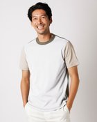 【ドゥクラッセ/DoCLASSE / MEN】のカラーブロッキング半袖・ドゥクラッセT 人気、トレンドファッション・服の通販 founy(ファニー) ファッション Fashion メンズファッション MEN トップス・カットソー Tops/Tshirt/Men シャツ Shirts ポロシャツ Polo Shirts ゴルフ Golf シルケット Mercerization ブロッキング Blocking ブロック Block メンズ Mens モックネック Mock Neck エレガント 上品 Elegant 半袖 Short Sleeve thumbnail ホワイト・パターン|ID: prp329100003359537 ipo3291000000028261133